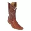 Los Altos Cognac Genuine All-Over Ostrich Leg Square Toe Cowboy Boots 710503 -Winter Boot Store los altos cognac genuine all over ostrich leg square toe cowboy boots 710503 9089
