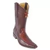 Los Altos Cognac Genuine Ostrich Leg With Deer Square Toe Cowboy Boots 770503 -Winter Boot Store los altos cognac genuine ostrich leg with deer square toe cowboy boots 770503 8881