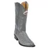 Los Altos Grey Genuine All-Over Ostrich J-Toe Cowboy Boots 990309 -Winter Boot Store los altos grey genuine all over ostrich j toe cowboy boots 990309 8519