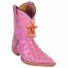 Los Altos Kid's Pink All-Over Ostrich Print 3X Toe Cowboy Boots 3450325 1 Los Altos Kid's Pink All-Over Ostrich Print 3X Toe Cowboy Boots 3450325 -Winter Boot Store los altos kid s pink all over ostrich print 3x toe cowboy boots 3450325 12879