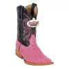 Los Altos Kid's Pink Genuine Ostrich 3X Toe Cowboy Boots 450325 -Winter Boot Store los altos kid s pink genuine ostrich 3x toe cowboy boots 450325 9560