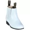 Los Altos Kid's White Genuine Deer Charro Short Boots 418328 -Winter Boot Store los altos kid s white genuine deer charro short boots 418328 12907