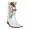 Los Altos Kid's White Genuine Hornback Crocodile 3X Toe Cowboy Boots 450228 -Winter Boot Store los altos kid s white genuine hornback crocodile 3x toe cowboy boots 450228 9557