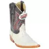 Los Altos Kid's WinterWhite All-Over Ostrich Print 3X Toe Cowboy Boots 3450304 -Winter Boot Store los altos kid s winterwhite all over ostrich print 3x toe cowboy boots 3450304 12878