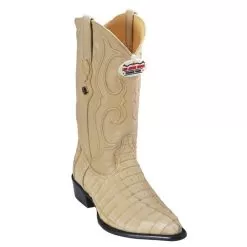 Los Altos Oryx All-Over Genuine Crocodile Tail J-Toe Cowboy Boots 990111
