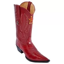 Los Altos Red Eel 3X Toe W / Cowboy Heel Boots 95V0812
