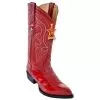 Los Altos Red Genuine All-Over Eel J-Toe Cowboy Boots 990812 -Winter Boot Store los altos red genuine all over eel j toe cowboy boots 990812 8666