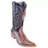 Los Altos Rustic Cognac Genuine Ostrich Leg 3X Toe Cowboy Boots 950588 -Winter Boot Store los altos rustic cognac genuine ostrich leg 3x toe cowboy boots 950588 8415