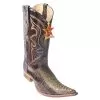 Los Altos Rustic Green Genuine Ostrich Leg 3X Toe Cowboy Boots 950545 -Winter Boot Store los altos rustic green genuine ostrich leg 3x toe cowboy boots 950545 8412