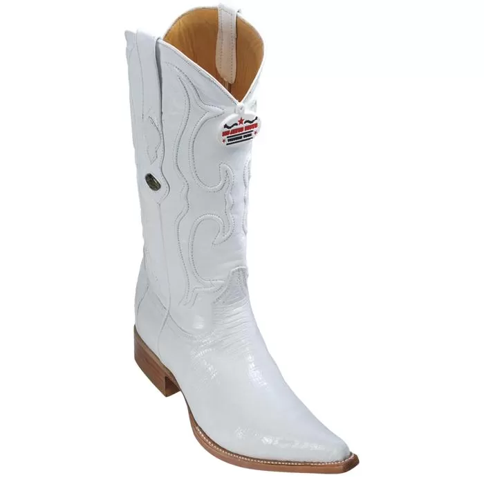 Los Altos White Genuine All-Over Lizard Teju 3X Toe Cowboy Boots 950728 3 Los Altos White Genuine All-Over Lizard Teju 3X Toe Cowboy Boots 950728