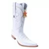 Los Altos White Genuine Crocodile With Deer 3X Toe Cowboy Boots 95T8228 -Winter Boot Store los altos white genuine crocodile with deer 3x toe cowboy boots 95t8228 8339