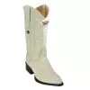 Los Altos Winterwhite Genuine All-Over Ostrich J-Toe Cowboy Boots 990304 -Winter Boot Store los altos winterwhite genuine all over ostrich j toe cowboy boots 990304 8580