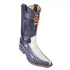 Los Altos Winterwhite Genuine Ostrich Leg With Deer Square Toe Cowboy Boots 770577 -Winter Boot Store los altos winterwhite genuine ostrich leg with deer square toe cowboy boots 770577 8837