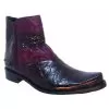 Mauri "2906" Ruby Red Genuine Ostrich / Body Alligator Boots -Winter Boot Store mauri 2906 ruby red genuine ostrich body alligator boots 18879