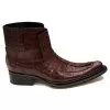 Mauri "42829" Cognac All-Over Genuine Hornback Crocodile Tail Boots 2 Mauri "42829" Cognac All-Over Genuine Hornback Crocodile Tail Boots -Winter Boot Store mauri 42829 cognac all over genuine hornback crocodile tail boots 6406