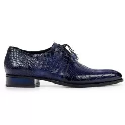 Mauri ''4868'' Sport Rust Genuine Body Alligator / Ostrich Leg Boots.