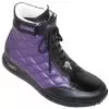 Mauri 8750 Purple / Black Genuine Alligator / Bubble Nappa Leather Boots -Winter Boot Store mauri 8750 purple black genuine alligator bubble nappa leather boots 5117
