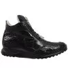 Mauri "8757" Black Genuine All Over Alligator Casual Boots -Winter Boot Store mauri 8757 black genuine all over alligator casual boots 18144