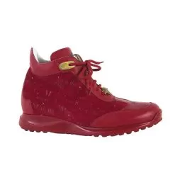 Mauri 8757 Red Genuine Alligator / Nappa Boots