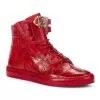 Mauri "Golden Boy" 6129 Red Genuine Baby Crocodile Hand-Painted Leather Wrap Sole Boots. 2 Mauri "Golden Boy" 6129 Red Genuine Baby Crocodile Hand-Painted Leather Wrap Sole Boots. -Winter Boot Store mauri golden boy 6129 red genuine baby crocodile hand painted leather wrap sole boots 19881