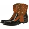 Mauri Ladies "Apache" 7552 Dark Brown Genuine Alligator / Suede Boots -Winter Boot Store mauri ladies apache 7552 dark brown genuine alligator suede boots 7069