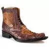 Mauri "Raffaello" 42742 Sport Rust / Brandy Genuine Baby Crocodile Hand Painted / Hornback Crocodile Tail Boots. 1 Mauri "Raffaello" 42742 Sport Rust / Brandy Genuine Baby Crocodile Hand Painted / Hornback Crocodile Tail Boots. -Winter Boot Store mauri raffaello 42742 sport rust brandy genuine baby crocodile hand painted hornback crocodile tail boots 22358