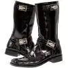 Mauri "Uptown" 44224 Black Genuine Alligator / Brushed Off Calf Boots With Alligator Head Buckle -Winter Boot Store mauri uptown 44224 black genuine alligator brushed off calf boots with alligator head buckle 11250