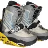 Ride Orion Step-In Snowboard Boots/Bindings [Grey #3] Men's Size 7 -Winter Boot Store p7018 RideOrionK2Clickers