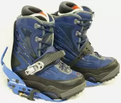 Ride Orion HB Step-In Snowboard Boots/Bindings [Blue #76] Women's 7.5 *USED*